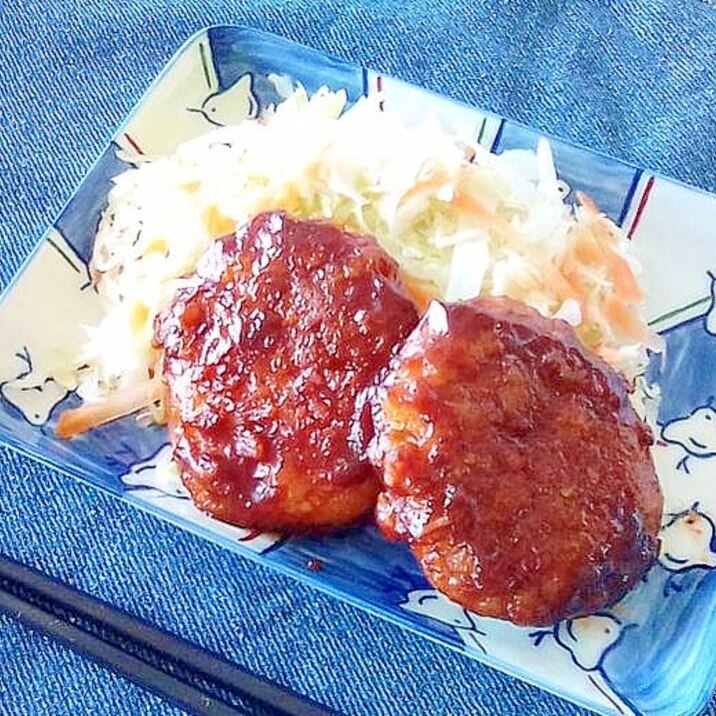 煮込みハンバーグ風:ベジバーグ